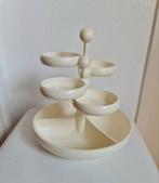 Space Age Emsa serveerschaal snacktoren etagère crème mooi, Huis en Inrichting, Woonaccessoires | Etagères, Ophalen, Gebruikt