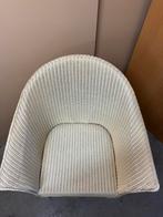 Witte lloyd loom stoelin zeer goede staat, Ophalen, Lloydloom, Wit, Lloyd loom