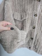 Fluffy warme jas vest maat s beige/crème, Maat 38/40 (M), Shein, Beige, Zo goed als nieuw