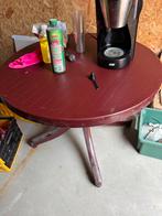 Tuinset tuin set 4 stoelen 1 tafel rood/paars, Tuin en Terras, Tuinsets en Loungesets, 4 zitplaatsen, Kunststof, Ophalen of Verzenden