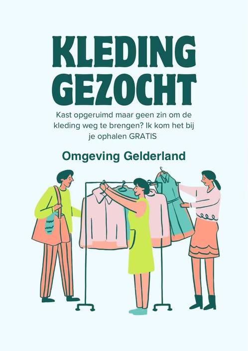 Kleding gezocht !, Ophalen, Gedragen