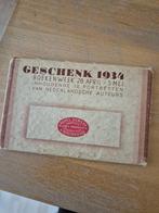 Boekenweekgeschenk 1934, 12 (foto) prentbriefkaarten in map, Ophalen of Verzenden, Gelezen