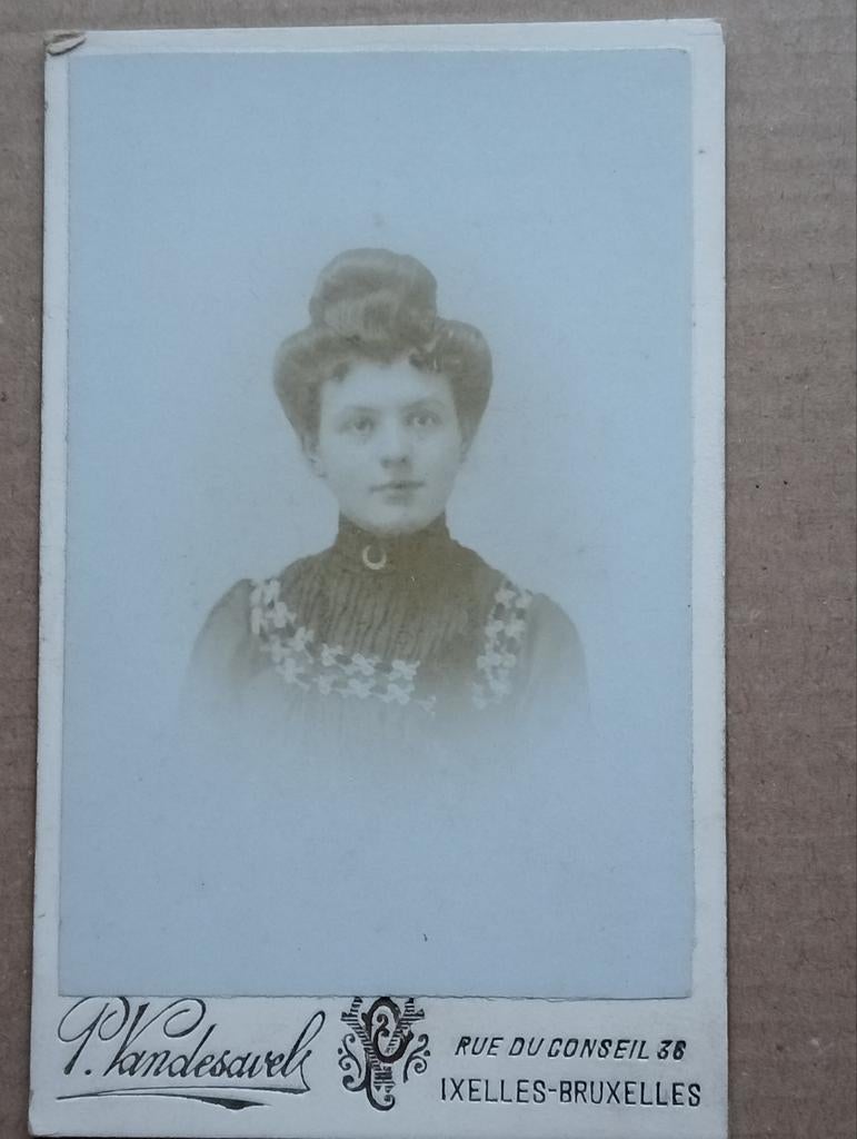 Photographie De Bauw Bruxelles Brussel, Verzamelen, Foto's en Prenten, Gebruikt, Verzenden, Foto, Voor 1940