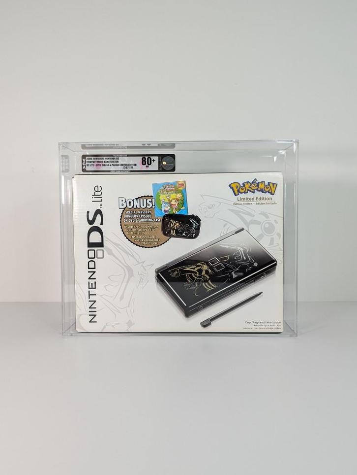 Nintendo DS Lite Pokemon Dialga & Palkia Edition VGA 80+, Spelcomputers en Games, Spelcomputers | Nintendo DS, Nieuw, DS Lite
