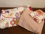 meisjes dekbedhoes en kussensloop met matrashoes (80x200cm), Huis en Inrichting, Eenpersoons, Dekbedovertrek, Ophalen of Verzenden