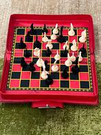 Vintage Magneten Schaak Reis Schaakspel, Een of twee spelers, Ophalen of Verzenden, Gebruikt, Reisspel