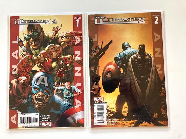 Ultimates 2 Annual #1-2 (set) Marvel 2004, Boeken, Strips | Comics, Nieuw, Complete serie of reeks, Amerika, Ophalen