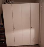 Prachtige degelijke 2 deurs kast - licht beuge, Huis en Inrichting, Ophalen of Verzenden, Zo goed als nieuw, 25 tot 50 cm, 200 cm of meer