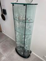 Glazen Vitrinekast Palladio - Stijlvol en elegant, Huis en Inrichting, Ophalen, Met plank(en), Gebruikt, 50 tot 100 cm