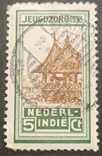 Ned Indiẽ; 1930; Jeugdzorg; 5C; Gestempeld, Verzenden, Gestempeld, Nederlands-Indië