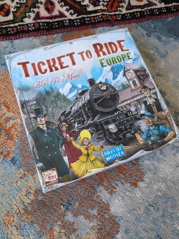 Ticket to Ride Europe  beschikbaar voor biedingen