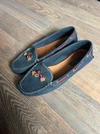 chique marine blauwe lederen instappers Tommy Hilfiger mt 39, Ophalen of Verzenden, Zo goed als nieuw, Blauw, Instappers