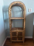 vintage rotan/riet kastje, Ophalen, Zo goed als nieuw