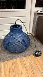 Rieten  hanglamp, Huis en Inrichting, Lampen | Hanglampen, Ophalen, Gebruikt, Minder dan 50 cm