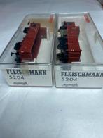 Fleischmann 5204 H0 Wagons (2x) in OVP, Wagon, Ophalen of Verzenden, Zo goed als nieuw, Analoog