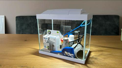 Aquarium incl toebehoren, Dieren en Toebehoren, Vissen | Aquaria en Toebehoren, Zo goed als nieuw, Leeg aquarium, Ophalen
