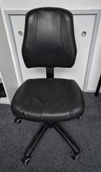 IKEA Verksam bureaustoel - zwart leer, Ophalen
