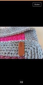 Handgemaakte baby wiegdeken/kinderwagendeken, Kinderen en Baby's, Babywiegjes en Ledikanten, Ophalen of Verzenden, Nieuw