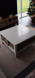 Landelijke salontafel inclusief manden, Ophalen, Rechthoekig, 50 tot 100 cm, Minder dan 50 cm