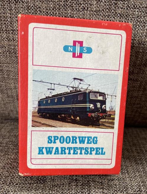 NS - Spoorweg Kwartetspel Retro, Verzamelen, Speelkaarten, Jokers en Kwartetten, Gebruikt, Kwartet(ten), Ophalen