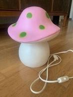 Spaanse Paddenstoel figuurlamp kinderlamp lamp roze/groen, Ophalen, Zo goed als nieuw, Lamp