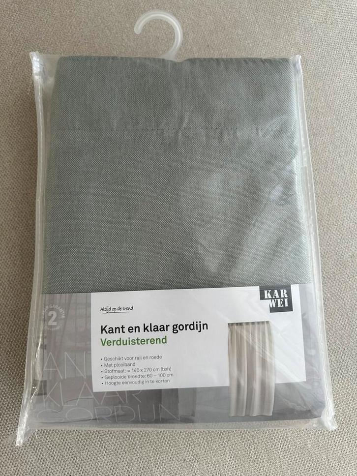 Gordijn 1x, Huis en Inrichting, Stoffering | Gordijnen en Lamellen, Zo goed als nieuw, 200 cm of meer, Ophalen of Verzenden