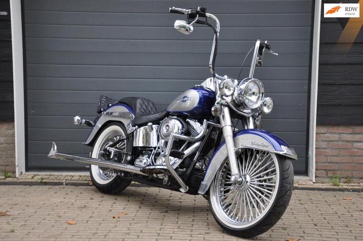 Harley Davidson FLSTC Heritage Classic Mexican style!, Motoren, Motoren | Harley-Davidson, Bedrijf, Chopper, meer dan 35 kW