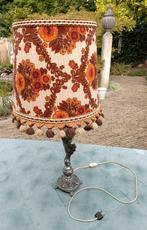 Vintage schemerlamp lamp met samac beeld. Perfect werkend!, Antiek en Kunst, Antiek | Lampen, Ophalen