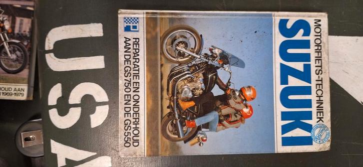 Suzuki GS750 & GS550 Reparatiehandleiding (Nederlands), Boeken, Auto's | Boeken, Gelezen, Overige merken, Ophalen of Verzenden