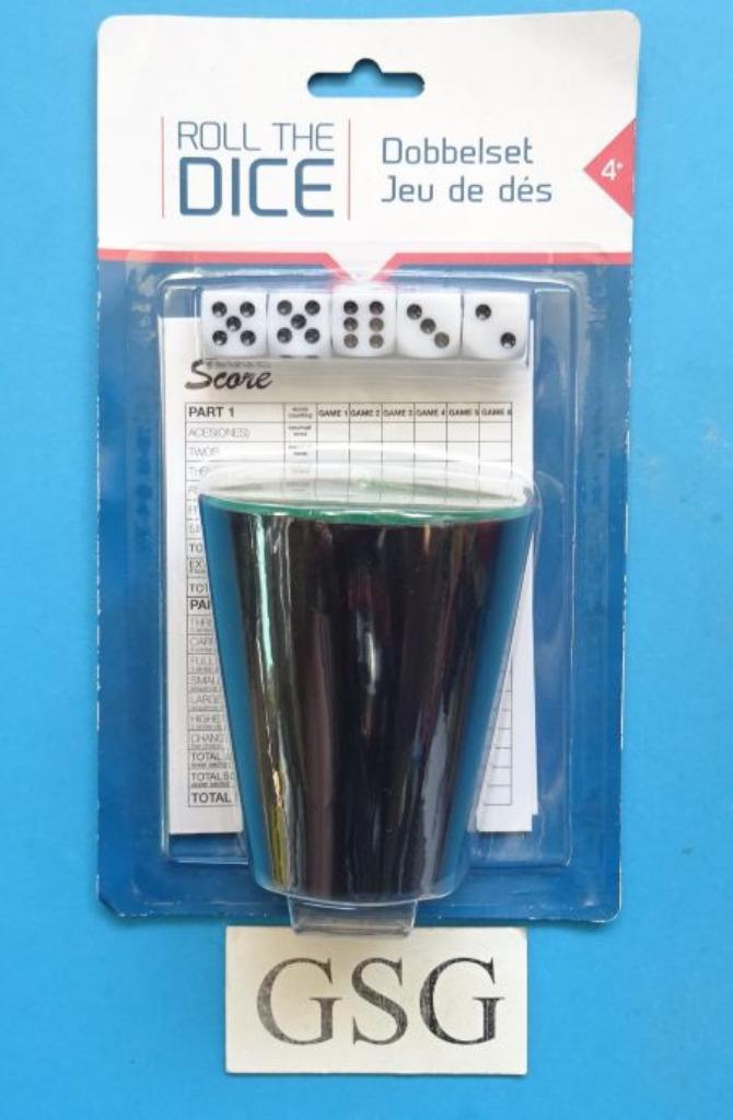 Dobbelset nr. 625-1810-00, Hobby en Vrije tijd, Gezelschapsspellen | Overige, Nieuw, Ophalen