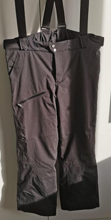 Spyder heren skibroek, XL/54, zwart, bretels, zeer goed beschikbaar voor biedingen