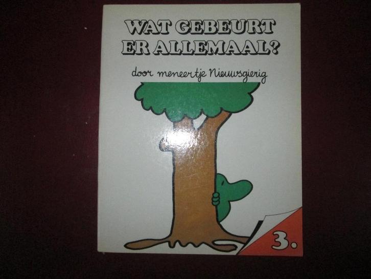 Wat gebeurt er allemaal? door meneertje Nieuwsgierig, Boeken, Kinderboeken | Jeugd | onder 10 jaar, Zo goed als nieuw, Fictie algemeen