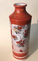 Antiek Japans Kutani/ Satsuma vaasje Bloemen decor, Antiek en Kunst, Ophalen of Verzenden