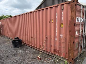 2 stuks zeecontainer 40ft , Wind en waterdicht beschikbaar voor biedingen