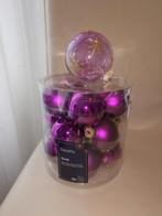 Kerstballen Paars Glas, Ophalen