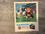 advertentie Samson, de koning van de shag, Ophalen of Verzenden, Gebruikt, Overige typen
