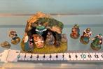 Mini kerststal miniatuur kerstgroep 8 cm 5 losse beeldjes, Diversen, Kerst, Ophalen, Zo goed als nieuw