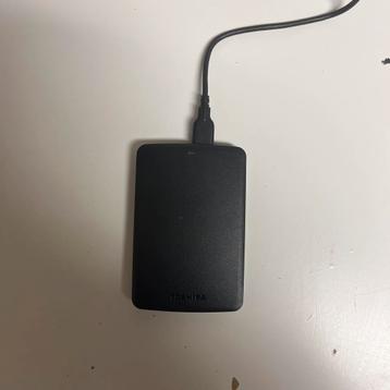 Toshiba 1000GB externe harde schijf beschikbaar voor biedingen