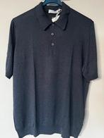 Gran Sasso Polo Donkerblauw Zijde Nieuw Maat 52, Maat 52/54 (L), Blauw, Nieuw, Ophalen of Verzenden