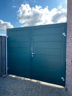 Openslaande tuinpoort, Tuin en Terras, Tuinpoorten, Ophalen, Kunststof, 200 cm of meer, Zo goed als nieuw