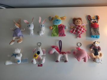 Knuffeltjes beschikbaar voor biedingen