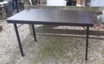 Tafels met inklapbare Poten, Huis en Inrichting, Tafels | Eettafels, Ophalen, Gebruikt, 100 tot 150 cm, 50 tot 100 cm