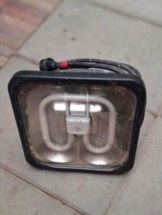 Bouwlamp, Doe-het-zelf en Verbouw, Bouwverlichting, Gebruikt, Lamp, Ophalen of Verzenden