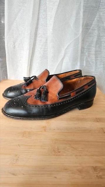 ▷ CHURCH'S Tassel Loafers / Vintage / DualTone Brogues 45 EU beschikbaar voor biedingen