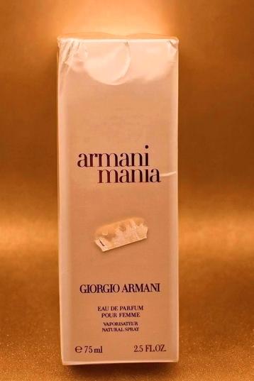 Giorgio Armani Mania Eau De Parfum femme (75ML) Discontinued beschikbaar voor biedingen