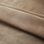 Gordijn verduisterend met haken 290x245 cm fluweel beige, 200 cm of meer, Beige, Nieuw, Ophalen of Verzenden