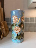 Handgeschilderde Keramieken Vaas - Lotus Design, Antiek en Kunst, Ophalen