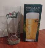 Grolsch Vaasjes Glazen Dubbel Print 25cl. (K), Ophalen of Verzenden, Nieuw, Glas of Glazen, Grolsch