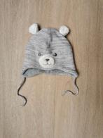 Nieuw grijze baby muts 3-6 mnd, Ophalen of Verzenden, Nieuw, Jongetje of Meisje, Muts