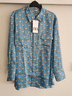 ZARA blouse met print mt. L, Zara, Maat 42/44 (L), Nieuw, Verzenden